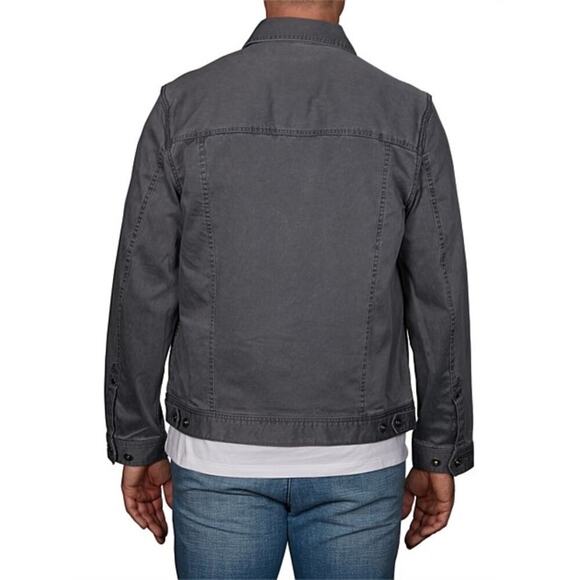 Tommy Bahama BORACAY JEAN JACKETTrucker Jacket XXL Gray Tencel Cotton Blend NWOT - Picture 4 of 9